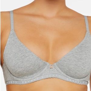 Grey Savage X Cotton Unlined Bra